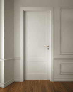 puerta de interior / abatible / de madera