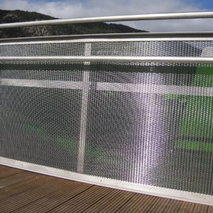 barandilla de metal / con barrotes / de exterior / para terraza