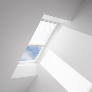estor plisado / de tela / para uso residencial / para ventana de tejado
