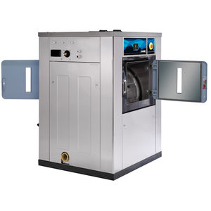 lavadora-centrifugadora de carga frontal / para suelo / barrera sanitaria / profesional