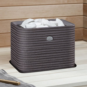 estufa eléctrica / moderna / de piedra / para sauna