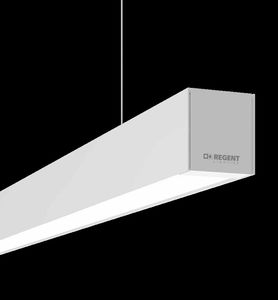 perfil de iluminación suspendido / LED / regulable / sistema de iluminación modular