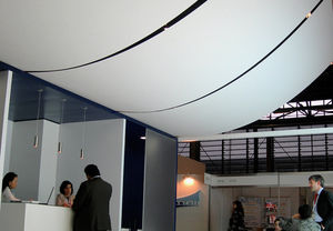 techo tensado de papel / decorativo