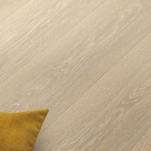 suelo laminado de HDF / flotante con sistema clic / aspecto madera / para el sector servicios
