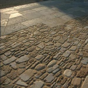 adoquín de piedra / transitable / antideslizante / para peatones