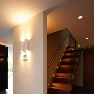 aplique moderno / de exterior / de aluminio / LED