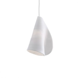lámpara suspendida / moderna / de vidrio borosilicato / de porcelana