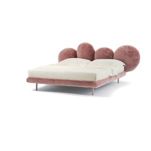cama doble / estándar / de diseño original / de contrachapado