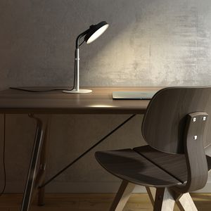 lámpara de mesa / moderna / de interior / de fibra acrílica