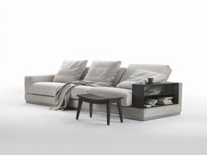 sofá modular / de esquina / moderno / de tejido