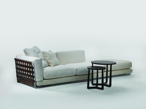 sofá modular / de esquina / moderno / de tejido