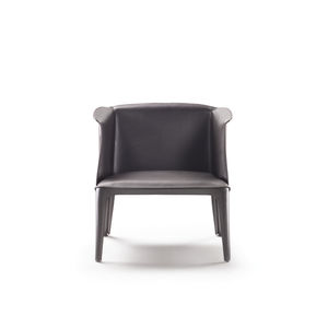 sillón moderno / de cuero / multicolor / de Carlo Colombo