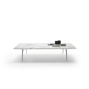 mesa de centro moderna / de madera / de metal / de mármol