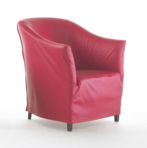 sillón clásico / de tejido / de cuero / con revestimiento removible