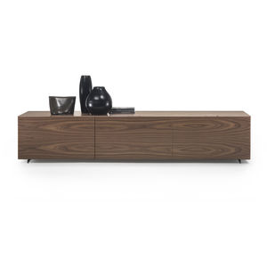 mueble de televisión moderno / de madera / de vidrio / de aluminio