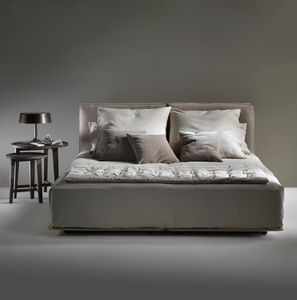cama doble / estándar / moderna / de cuero