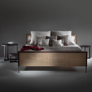 cama doble / estándar / moderna / de metal