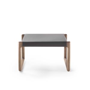 otomana moderna / de madera / de cuero / de interior