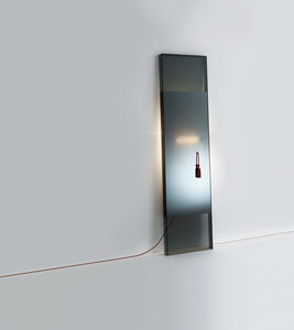 espejo de pie / con luz / moderno / rectangular