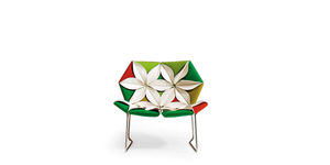 sillón bajo de diseño original / de tejido / de cuero / de fieltro