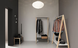 mueble zapatero moderno / de madera