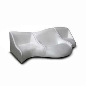 sofá modular / de diseño original / de tejido / de poliuretano