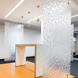 panel de resina / para interiores / para tabique / ecoetiqueta GreenGuard®