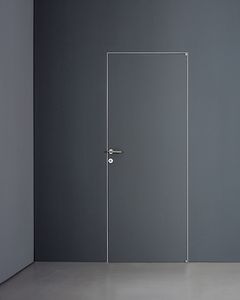 puerta de interior / abatible / de madera / de vidrio