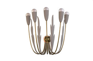 aplique Art Deco / de latón / candelabro