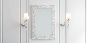 espejo de pared / clásico / rectangular / ovalado