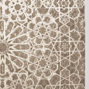 alfombra moderna / con motivos geométricos / arabescos / de poliéster