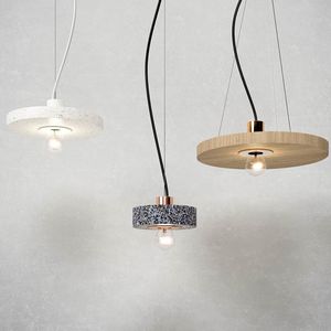 lámpara suspendida / moderna / de aluminio / de interior