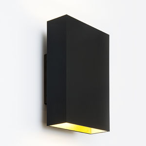 aplique moderno / de aluminio / LED / rectangular