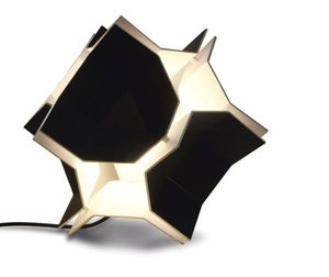 lámpara de suelo / de diseño original / de metal / de ABS