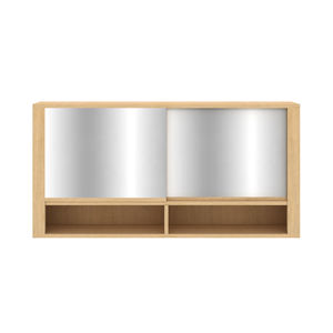 mueble de pared para cuarto de baño con espejo