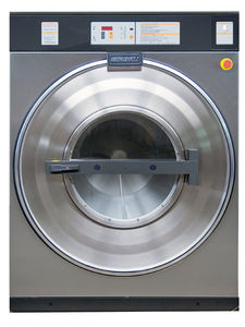 lavadora-centrifugadora de carga frontal / para suelo / a monedas / profesional