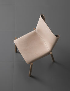 silla moderna / de metal / de madera / de cuero