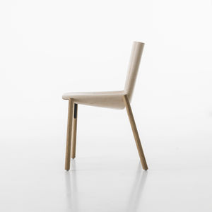 silla moderna / de metal / de cuero / de madera