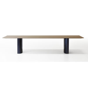mesa moderna / de madera / de metal / rectangular