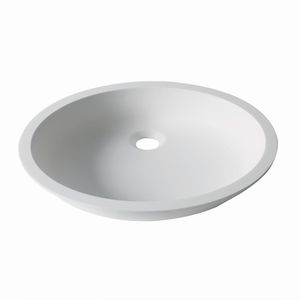 lavabo bajo encimera / ovalado / de Krion® / moderno