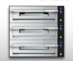 horno eléctrico / para uso profesional / para pizzas / con 3 cámaras
