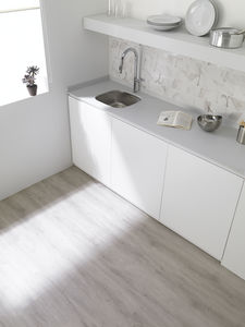 loseta flexible de interior / de suelo / de PVC / aspecto madera