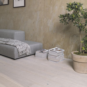 parquet multicapa / para pegar / de roble / envejecido