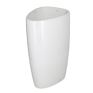 lavabo de pie / de cerámica / moderno / para el sector servicios
