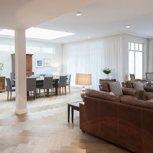 parquet multicapa / para pegar / de roble / de aceite natural