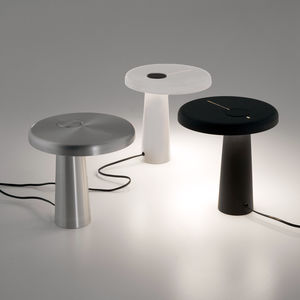 lámpara de mesa / de diseño original / de resina / de interior