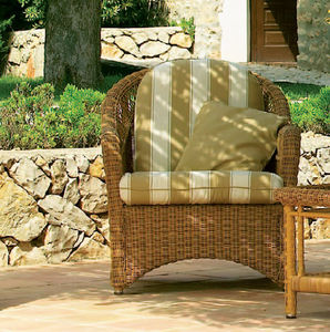 sillón moderno / de fibras sintéticas / de jardín