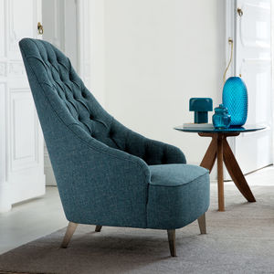 sillón de diseño original / de tejido / giratorio