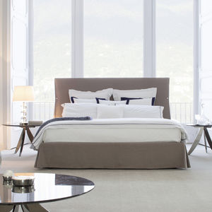 cama doble / estándar / moderna / de tela