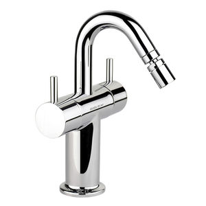 grifo mezclador para bidé / de libre instalación / de metal cromado / de baño